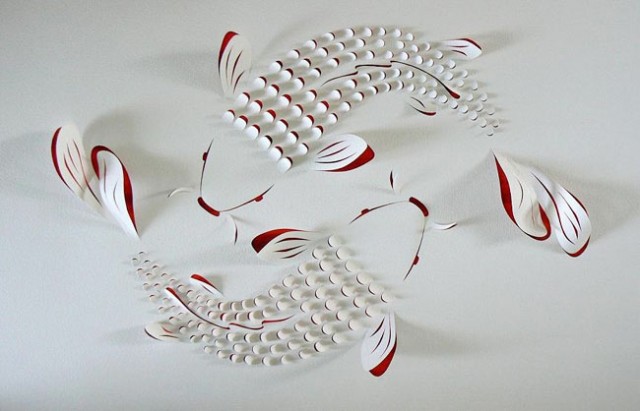 Paper Art Designs - Examples of 3D Paper Art